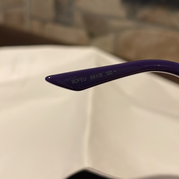 Dior Audacieuse2 purple oversized sunglasses - Picture 8 of 8